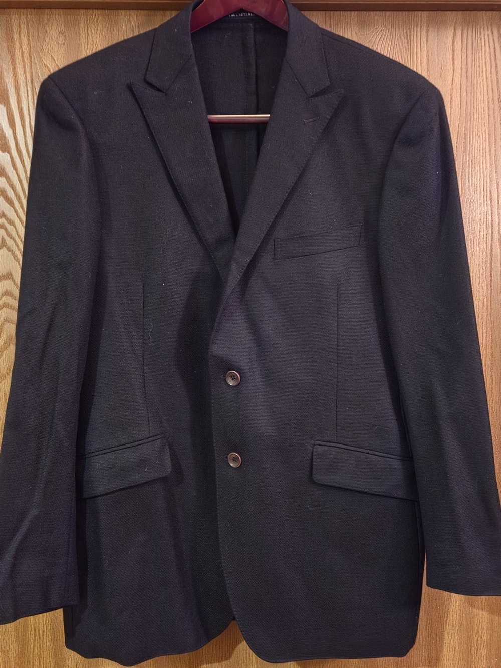 Paul Betenly 44R Wool Cashmere Blazer Jacket Lanificio Filarte Italian Fabric